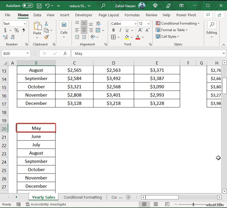 Cách giảm kích thước tệp Excel mà không xóa dữ liệu (9 thủ thuật)