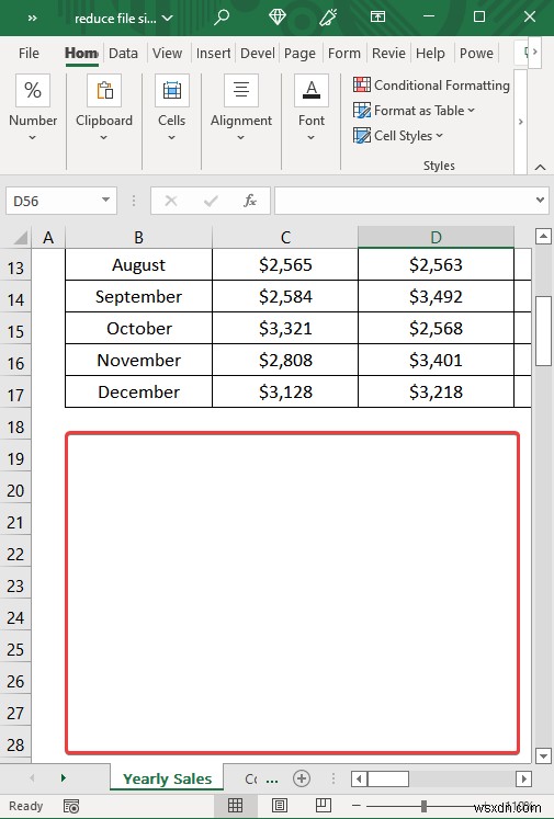 Cách giảm kích thước tệp Excel mà không xóa dữ liệu (9 thủ thuật)