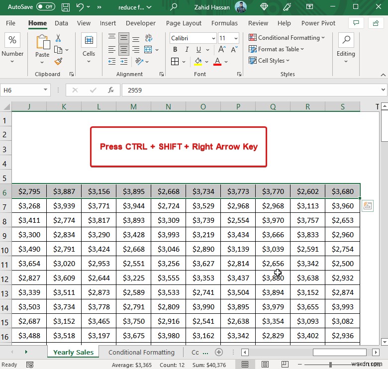 Cách giảm kích thước tệp Excel mà không xóa dữ liệu (9 thủ thuật)