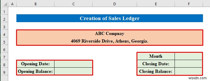 Cách tạo sổ cái bán hàng và mua hàng trong Excel