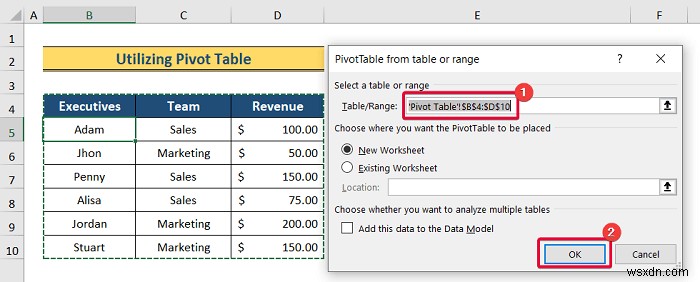 Cách tạo cấu trúc phân cấp trong Excel (3 cách dễ dàng)