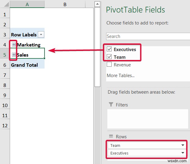 Cách tạo cấu trúc phân cấp trong Excel (3 cách dễ dàng)