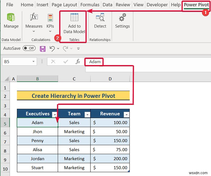 Cách tạo cấu trúc phân cấp trong Excel (3 cách dễ dàng)