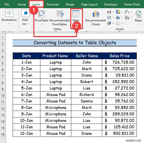 Cách sử dụng mô hình dữ liệu trong Excel (3 ví dụ)