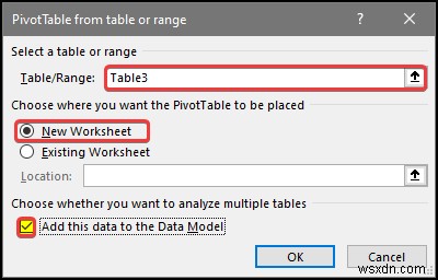 Cách tạo mối quan hệ trong Excel với giá trị trùng lặp