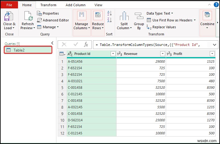 Cách tạo mối quan hệ trong Excel với giá trị trùng lặp