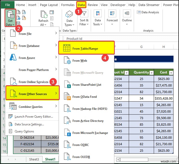 Cách tạo mối quan hệ trong Excel với giá trị trùng lặp