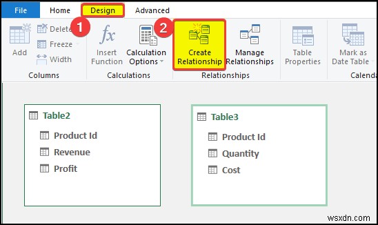 Cách tạo mối quan hệ trong Excel với giá trị trùng lặp