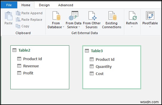 Cách tạo mối quan hệ trong Excel với giá trị trùng lặp