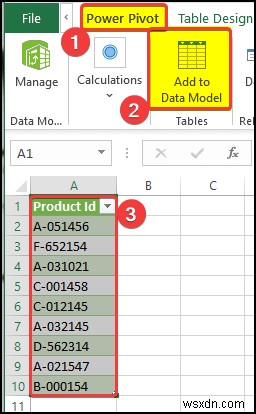 Cách tạo mối quan hệ trong Excel với giá trị trùng lặp