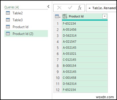 Cách tạo mối quan hệ trong Excel với giá trị trùng lặp