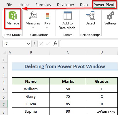 Cách xóa bảng khỏi mô hình dữ liệu trong Excel (2 Thủ thuật nhanh)