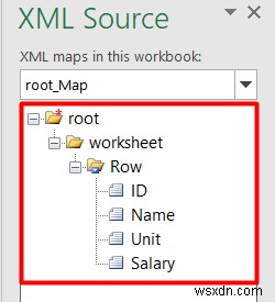 Cách tạo ánh xạ XML trong Excel (Với các bước đơn giản)