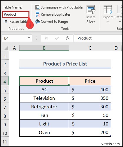 Cách quản lý mô hình dữ liệu trong Excel (với các bước đơn giản)