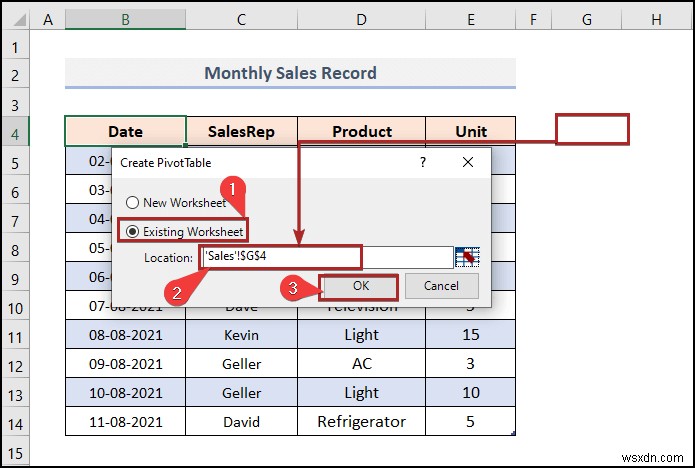 Cách quản lý mô hình dữ liệu trong Excel (với các bước đơn giản)