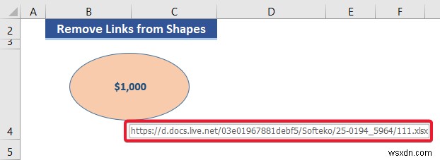 Cách xóa các liên kết không xác định trong Excel (4 Ví dụ phù hợp)