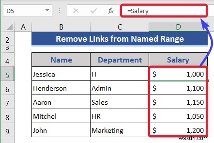 Cách xóa các liên kết không xác định trong Excel (4 Ví dụ phù hợp)