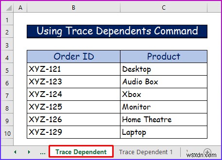 Cách theo dõi người phụ thuộc trên các trang tính trong Excel (2 cách dễ dàng)