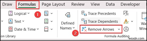 Theo dõi tiền lệ và người phụ thuộc trong Excel (với các bước nhanh)