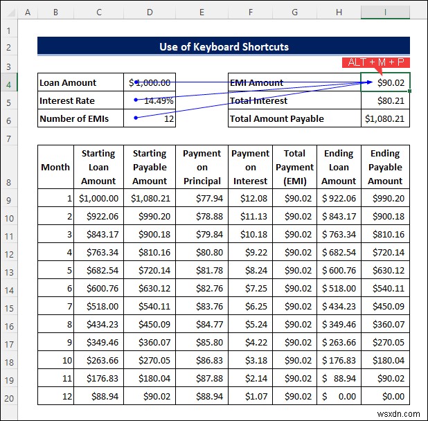 Cách theo dõi công thức trong Excel (3 cách hiệu quả)