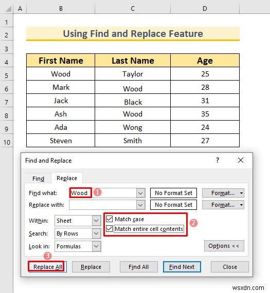 Cách xóa ô có giá trị nhất định trong Excel (2 cách)