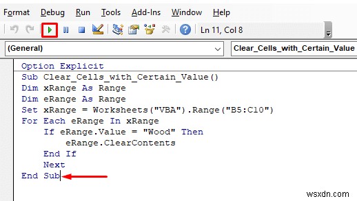 Cách xóa ô có giá trị nhất định trong Excel (2 cách)