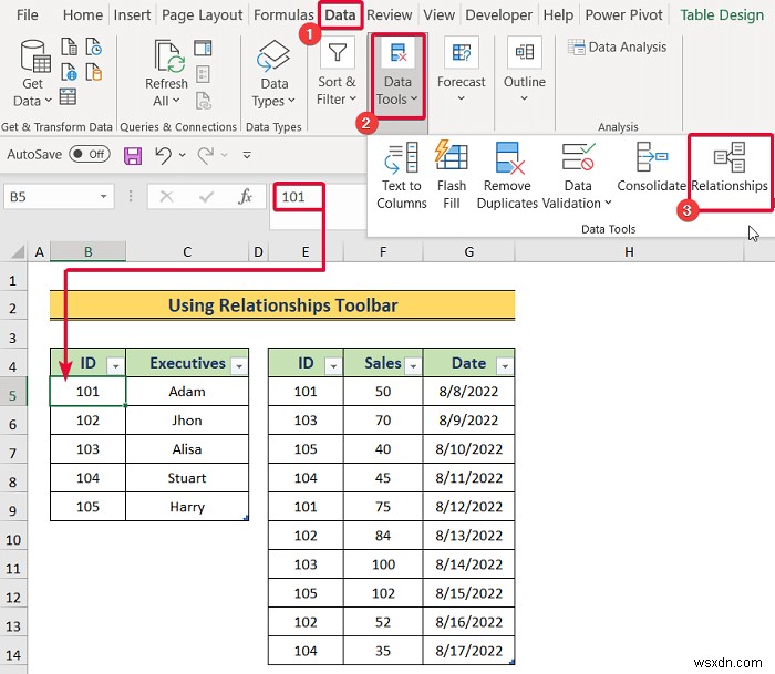 Cách tạo mô hình dữ liệu trong Excel (3 cách tiện dụng)