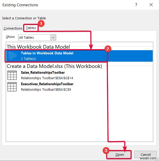 Cách tạo mô hình dữ liệu trong Excel (3 cách tiện dụng)