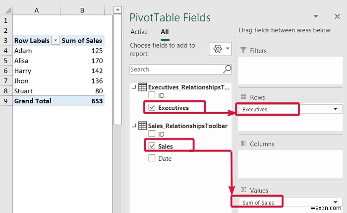 Cách tạo mô hình dữ liệu trong Excel (3 cách tiện dụng)