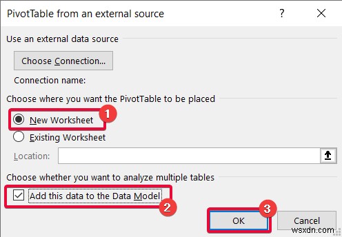 Cách tạo mô hình dữ liệu trong Excel (3 cách tiện dụng)