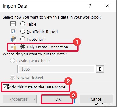 Cách tạo mô hình dữ liệu trong Excel (3 cách tiện dụng)