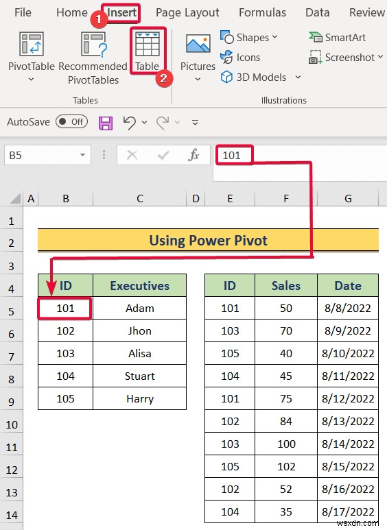 Cách tạo mô hình dữ liệu trong Excel (3 cách tiện dụng)