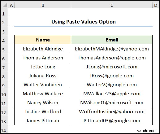 Cách xóa liên kết ẩn trong Excel (5 cách dễ dàng)