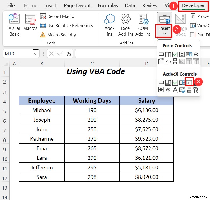 Cách tô sáng văn bản trong hộp văn bản trong Excel (3 cách tiện dụng)