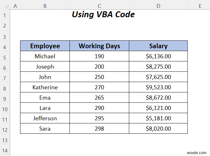 Cách tô sáng văn bản trong hộp văn bản trong Excel (3 cách tiện dụng)