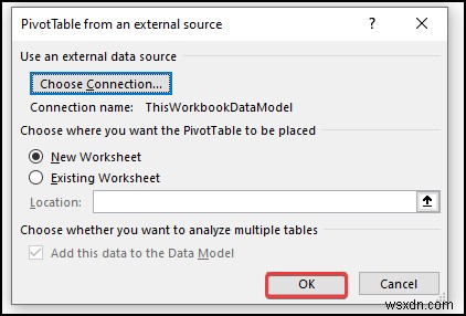 Cách lấy dữ liệu từ mô hình dữ liệu trong Excel (2 phương pháp dễ dàng)