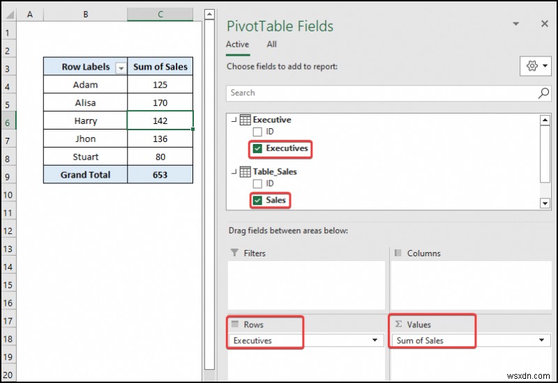 Cách lấy dữ liệu từ mô hình dữ liệu trong Excel (2 phương pháp dễ dàng)