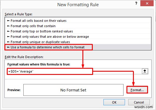 Cách đánh dấu toàn bộ hàng với định dạng có điều kiện trong Excel