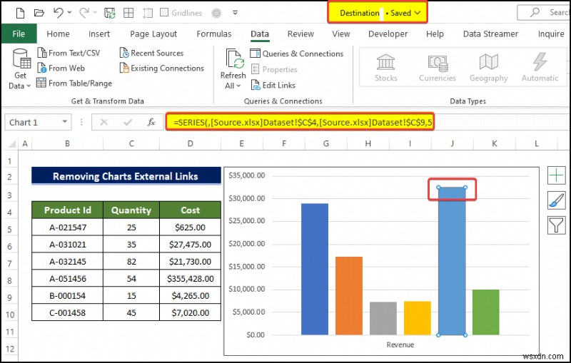 Cách ngắt liên kết trong Excel khi không tìm thấy nguồn (4 cách)