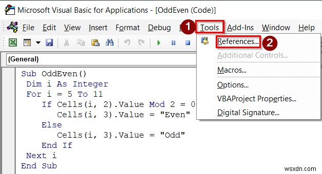 Cách hiển thị hộp thoại tham chiếu trong Excel