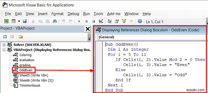 Cách hiển thị hộp thoại tham chiếu trong Excel