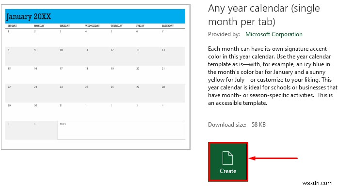 Cách tạo lịch hàng tháng trong Excel (3 cách hiệu quả)