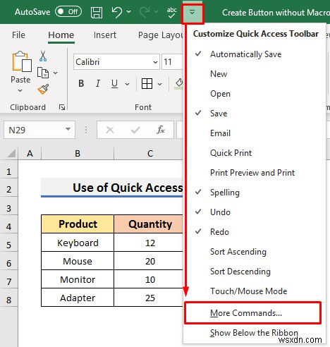 Cách tạo nút mà không cần Macro trong Excel (3 cách dễ dàng)