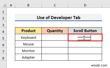 Cách tạo nút mà không cần Macro trong Excel (3 cách dễ dàng)