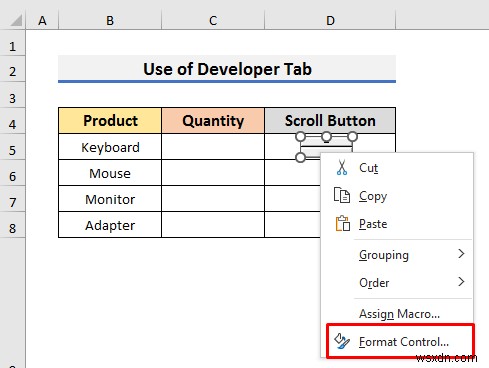 Cách tạo nút mà không cần Macro trong Excel (3 cách dễ dàng)