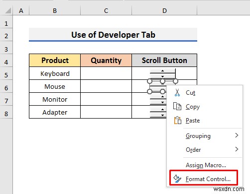 Cách tạo nút mà không cần Macro trong Excel (3 cách dễ dàng)