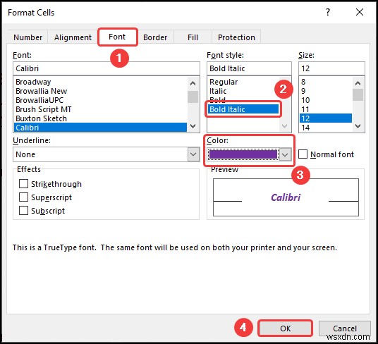 Cách tạo lịch hàng năm trong Excel (với các bước dễ dàng)