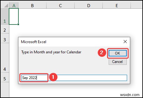 Cách tạo lịch hàng năm trong Excel (với các bước dễ dàng)