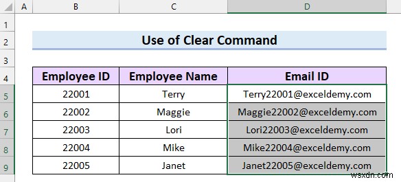 Cách xóa liên kết email trong Excel (7 cách nhanh)