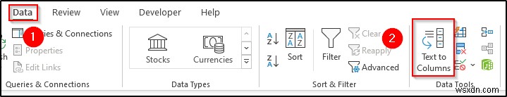 Cách sử dụng ngắt dòng làm dấu phân cách trong Excel Văn bản thành cột